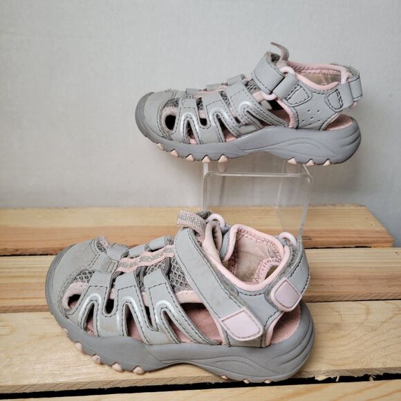 Cat & Jack Girls Sandals - Size 7 - Picture 4 of 8